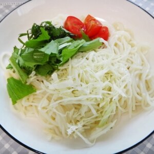 大葉冷やしソーメンorうどん✧˖°